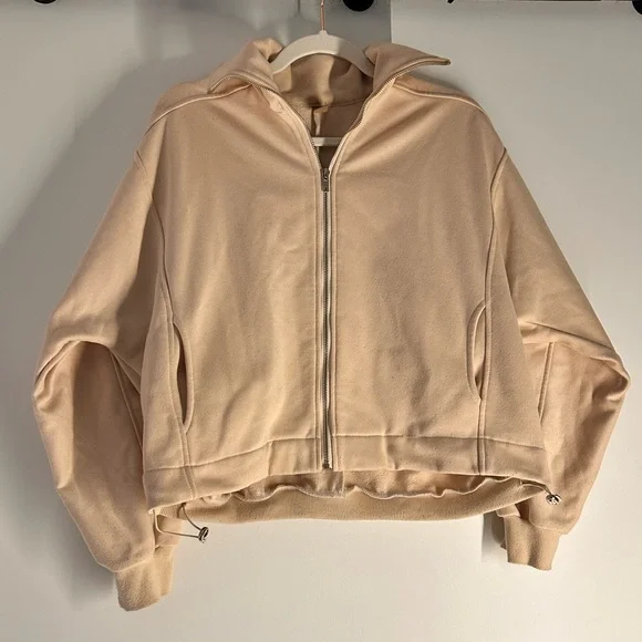 2 for 30$ 🩷 Zip up oversized batwing sweatshirt - Picture 3 of 13